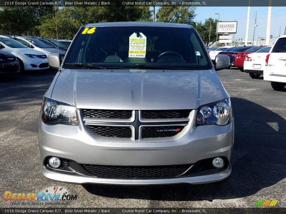 2016 Dodge Grand Caravan R/T Billet Silver Metallic / Black Photo #8