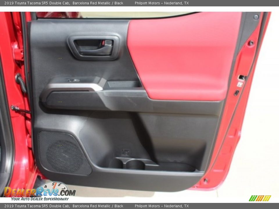 2019 Toyota Tacoma SR5 Double Cab Barcelona Red Metallic / Black Photo #26