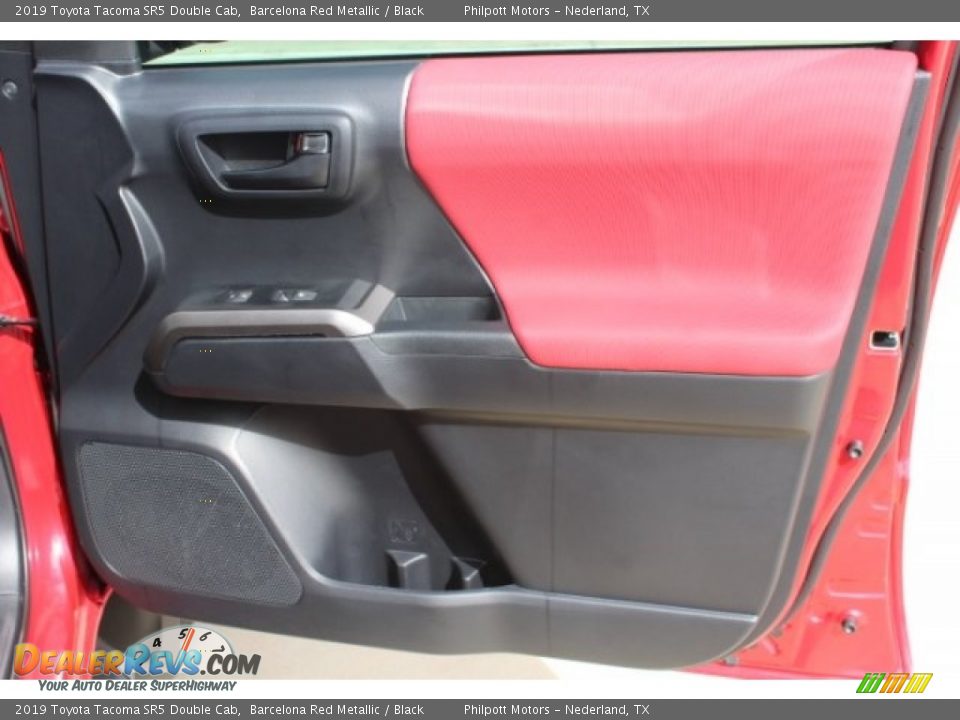 2019 Toyota Tacoma SR5 Double Cab Barcelona Red Metallic / Black Photo #28