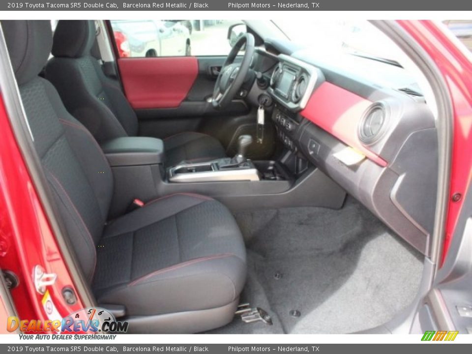 2019 Toyota Tacoma SR5 Double Cab Barcelona Red Metallic / Black Photo #30