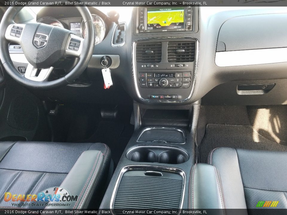 2016 Dodge Grand Caravan R/T Billet Silver Metallic / Black Photo #14