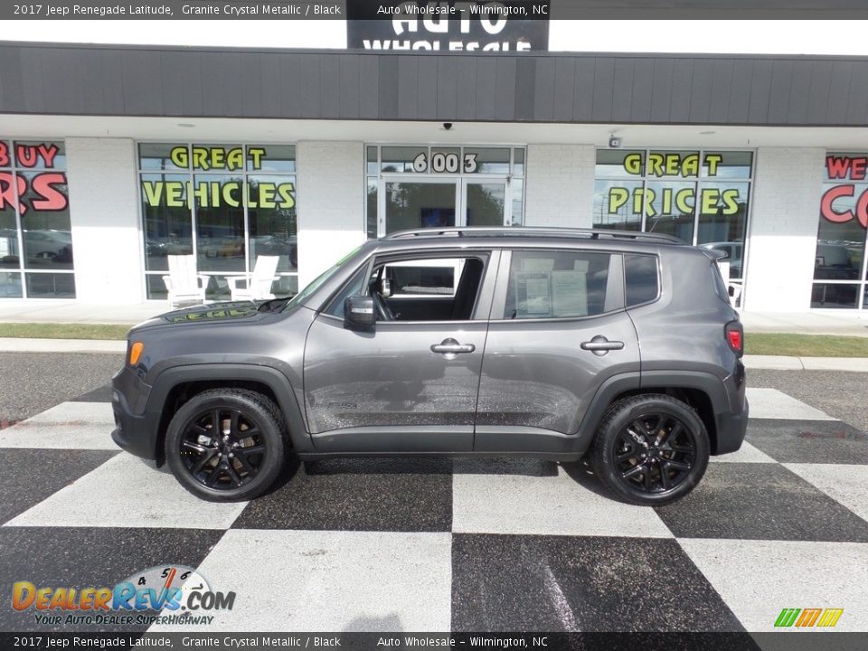 2017 Jeep Renegade Latitude Granite Crystal Metallic / Black Photo #1