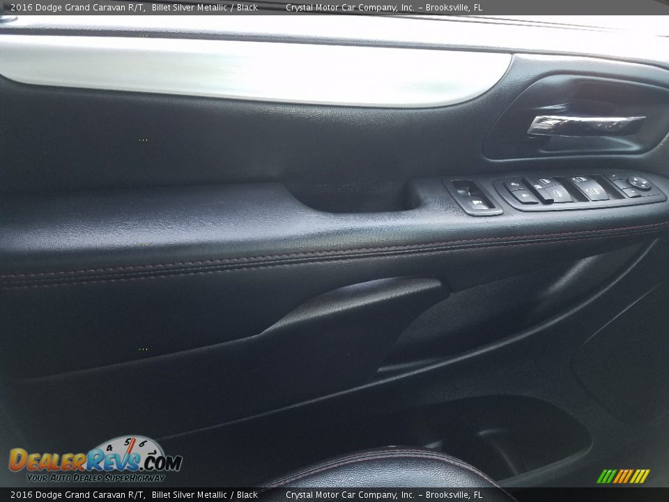 2016 Dodge Grand Caravan R/T Billet Silver Metallic / Black Photo #18