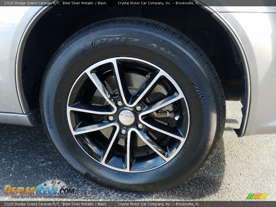 2016 Dodge Grand Caravan R/T Billet Silver Metallic / Black Photo #20