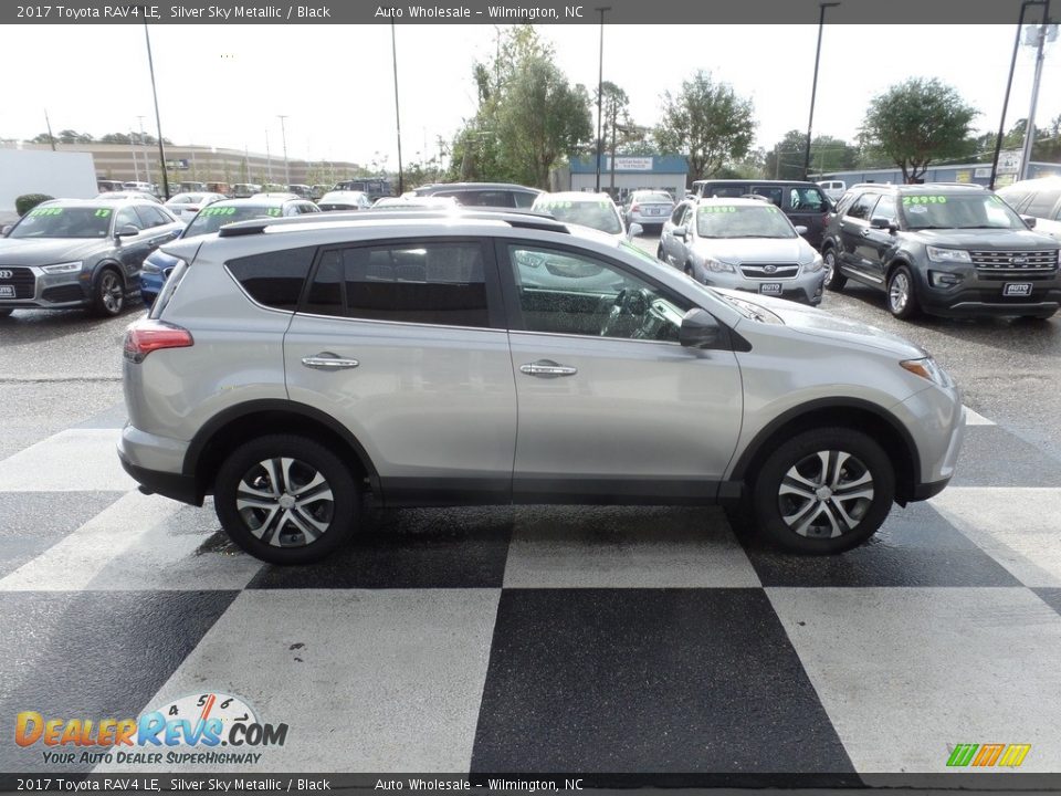 2017 Toyota RAV4 LE Silver Sky Metallic / Black Photo #3