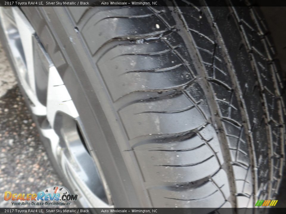 2017 Toyota RAV4 LE Silver Sky Metallic / Black Photo #9