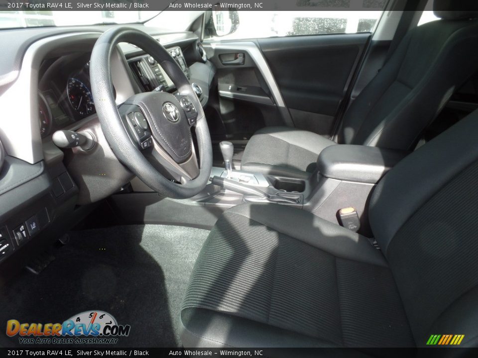2017 Toyota RAV4 LE Silver Sky Metallic / Black Photo #11