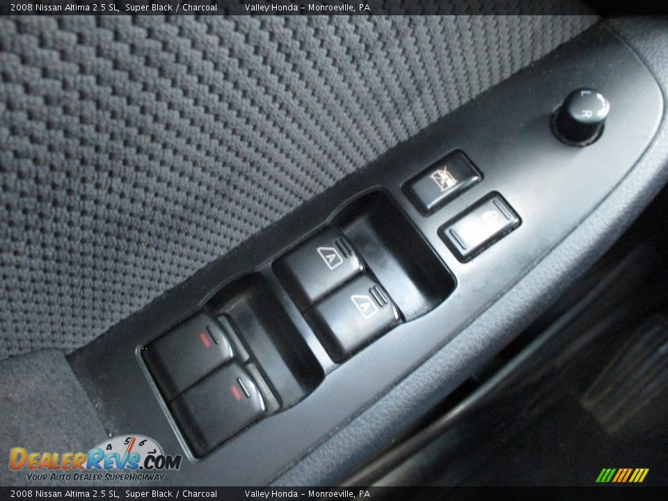 2008 Nissan Altima 2.5 SL Super Black / Charcoal Photo #18