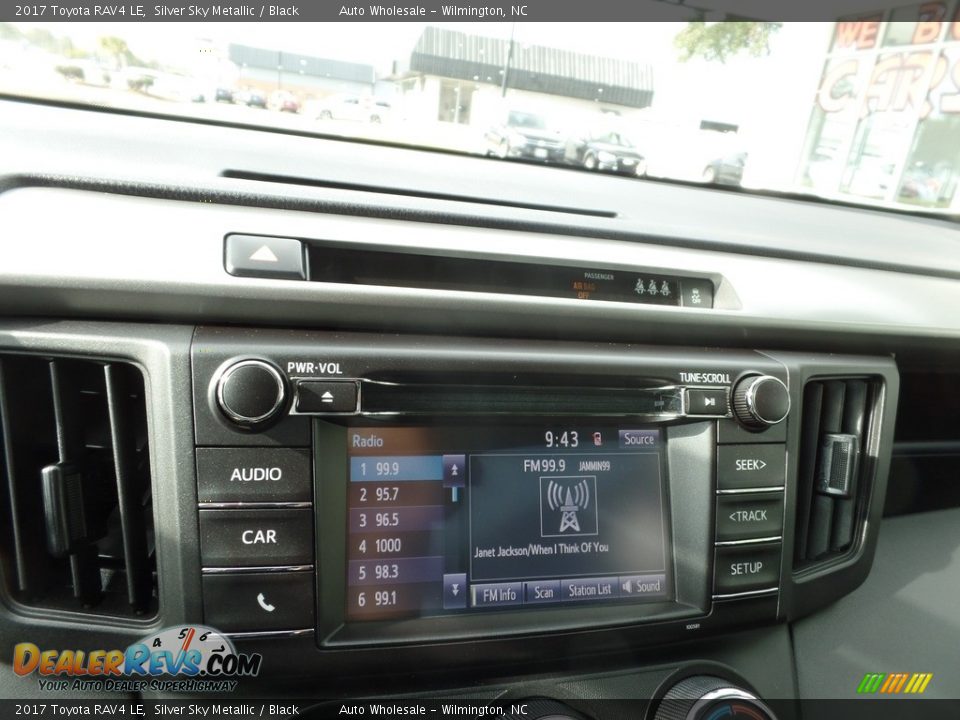 2017 Toyota RAV4 LE Silver Sky Metallic / Black Photo #17