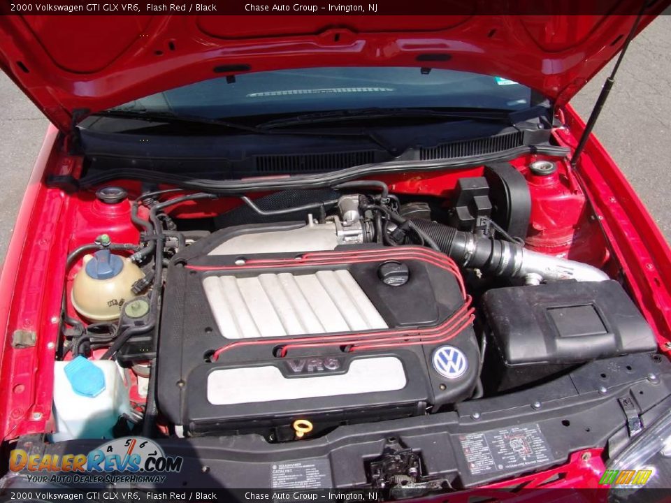 2000 Volkswagen GTI GLX VR6 Flash Red / Black Photo #32