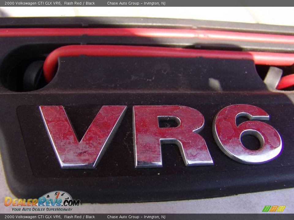 2000 Volkswagen GTI GLX VR6 Flash Red / Black Photo #33
