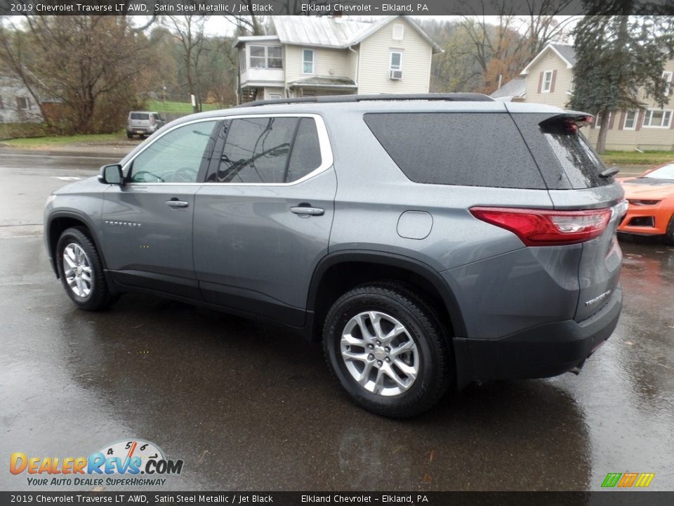 2019 Chevrolet Traverse LT AWD Satin Steel Metallic / Jet Black Photo #6