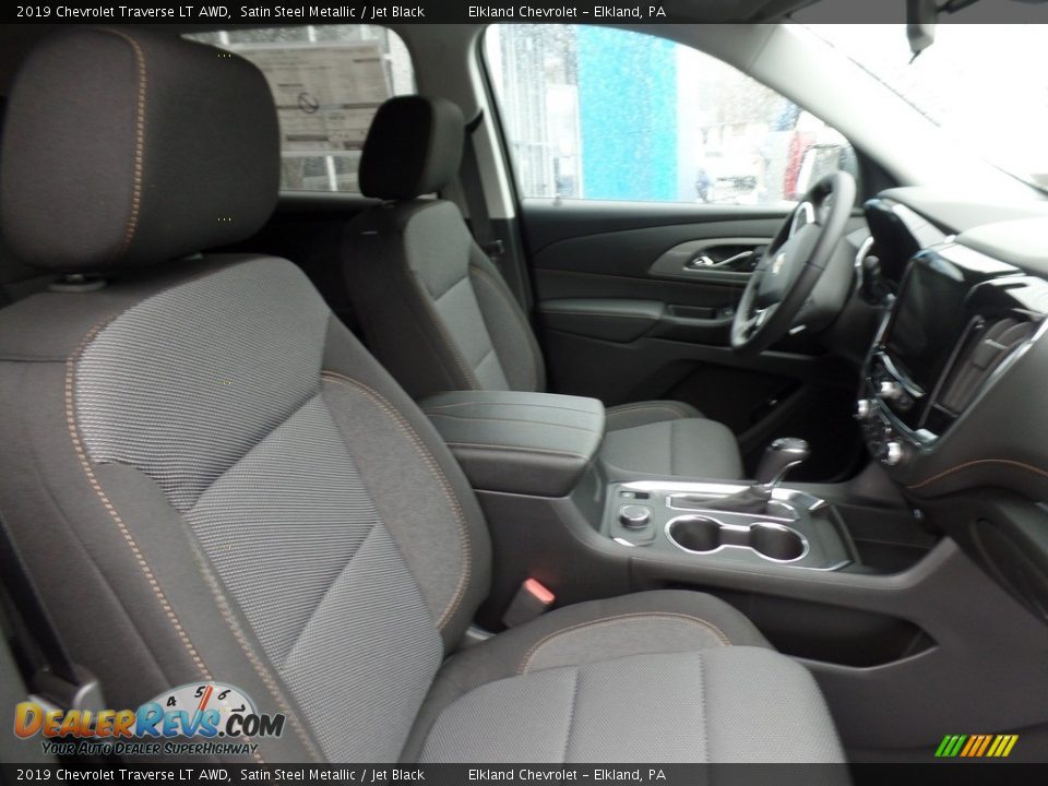 2019 Chevrolet Traverse LT AWD Satin Steel Metallic / Jet Black Photo #13