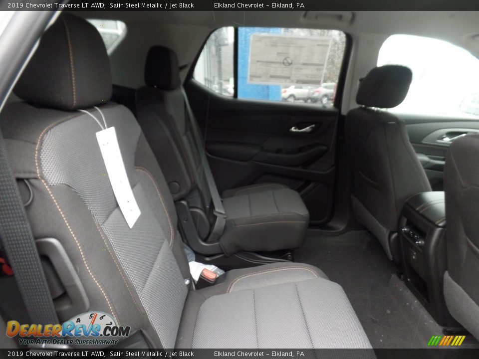 2019 Chevrolet Traverse LT AWD Satin Steel Metallic / Jet Black Photo #15