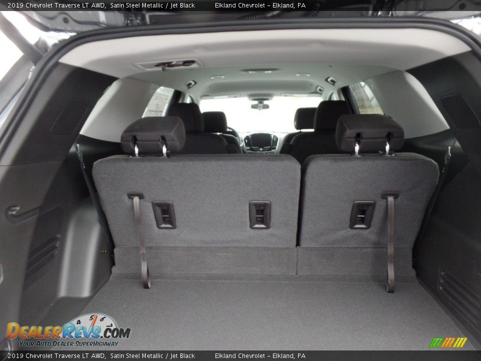 2019 Chevrolet Traverse LT AWD Satin Steel Metallic / Jet Black Photo #17