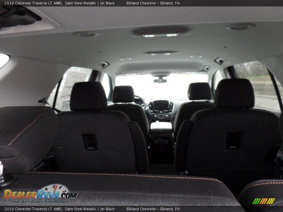 2019 Chevrolet Traverse LT AWD Satin Steel Metallic / Jet Black Photo #18