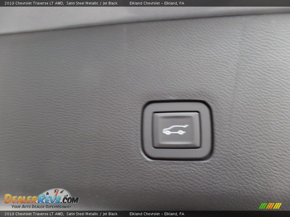 2019 Chevrolet Traverse LT AWD Satin Steel Metallic / Jet Black Photo #19