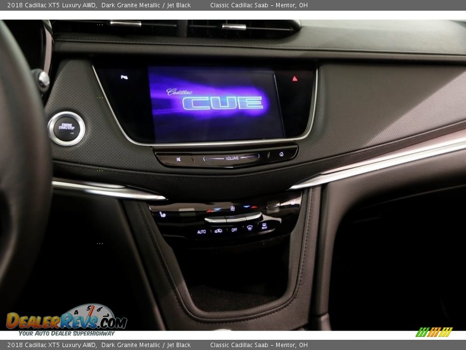 2018 Cadillac XT5 Luxury AWD Dark Granite Metallic / Jet Black Photo #10
