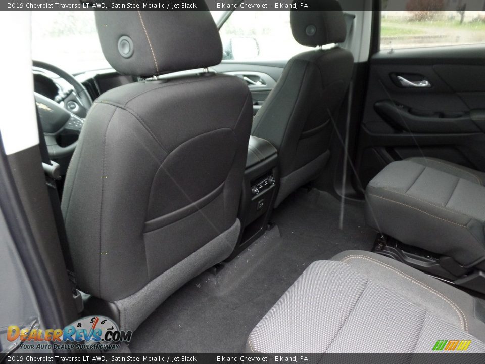 2019 Chevrolet Traverse LT AWD Satin Steel Metallic / Jet Black Photo #21