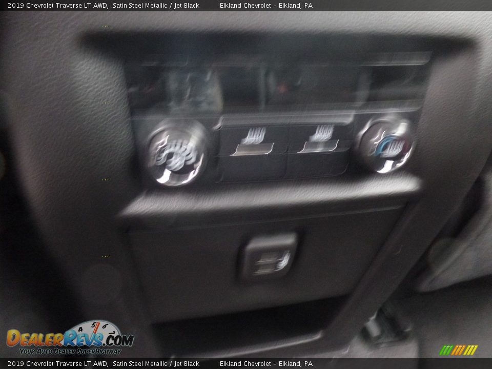 2019 Chevrolet Traverse LT AWD Satin Steel Metallic / Jet Black Photo #22