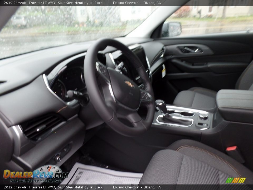 2019 Chevrolet Traverse LT AWD Satin Steel Metallic / Jet Black Photo #24
