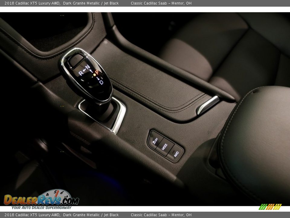 2018 Cadillac XT5 Luxury AWD Dark Granite Metallic / Jet Black Photo #17