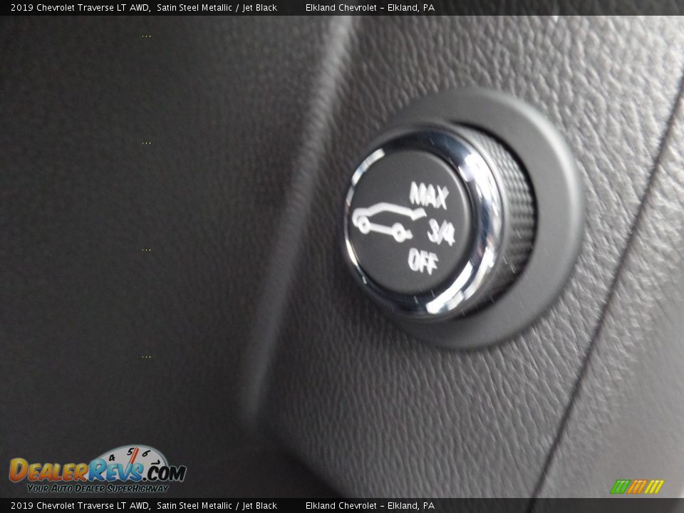 2019 Chevrolet Traverse LT AWD Satin Steel Metallic / Jet Black Photo #26