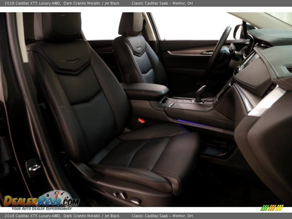 2018 Cadillac XT5 Luxury AWD Dark Granite Metallic / Jet Black Photo #19