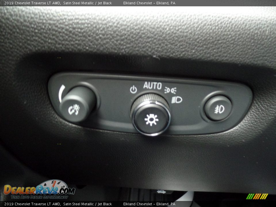 2019 Chevrolet Traverse LT AWD Satin Steel Metallic / Jet Black Photo #28
