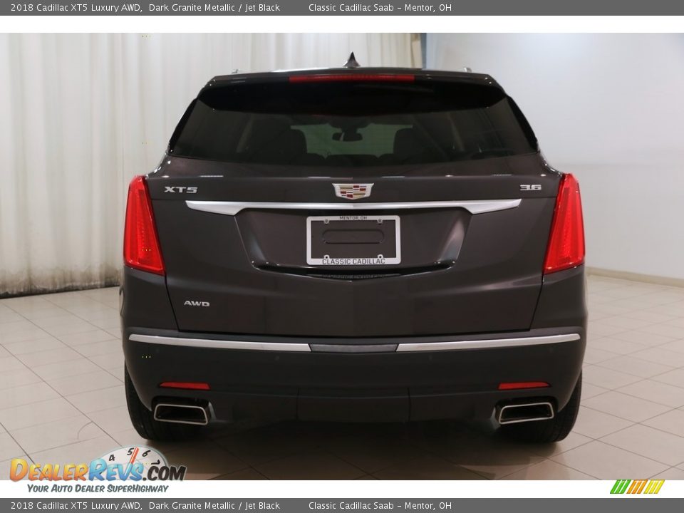 2018 Cadillac XT5 Luxury AWD Dark Granite Metallic / Jet Black Photo #23