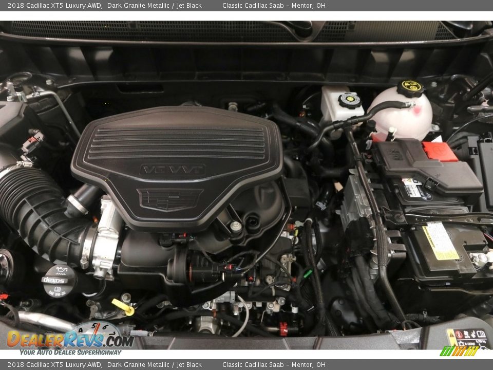 2018 Cadillac XT5 Luxury AWD Dark Granite Metallic / Jet Black Photo #24
