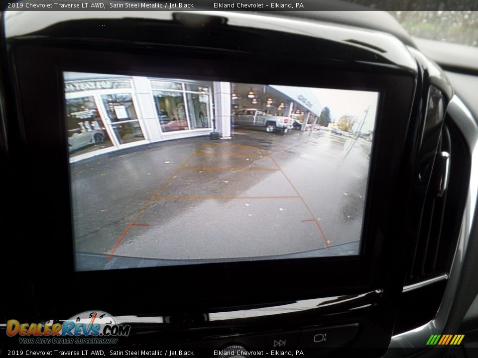 2019 Chevrolet Traverse LT AWD Satin Steel Metallic / Jet Black Photo #35
