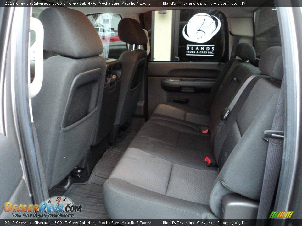 2012 Chevrolet Silverado 1500 LT Crew Cab 4x4 Mocha Steel Metallic / Ebony Photo #9
