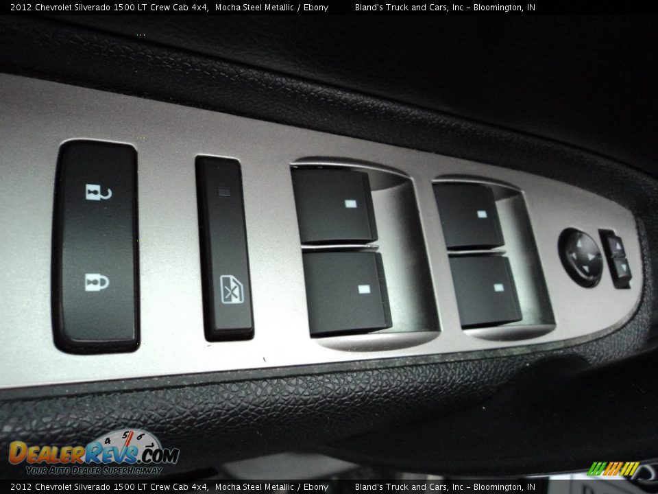 2012 Chevrolet Silverado 1500 LT Crew Cab 4x4 Mocha Steel Metallic / Ebony Photo #11