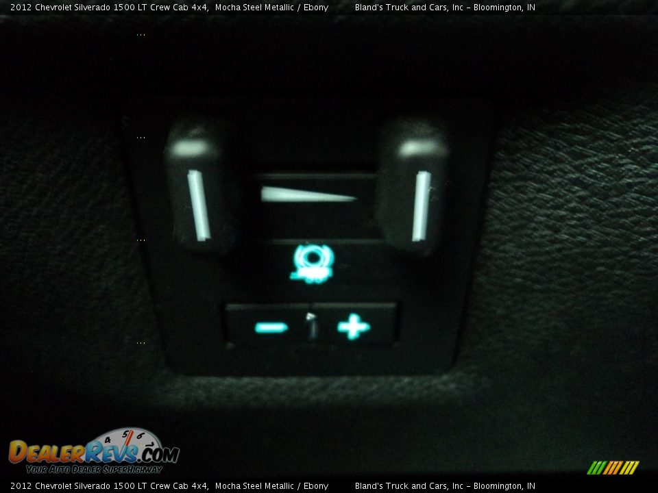 2012 Chevrolet Silverado 1500 LT Crew Cab 4x4 Mocha Steel Metallic / Ebony Photo #14