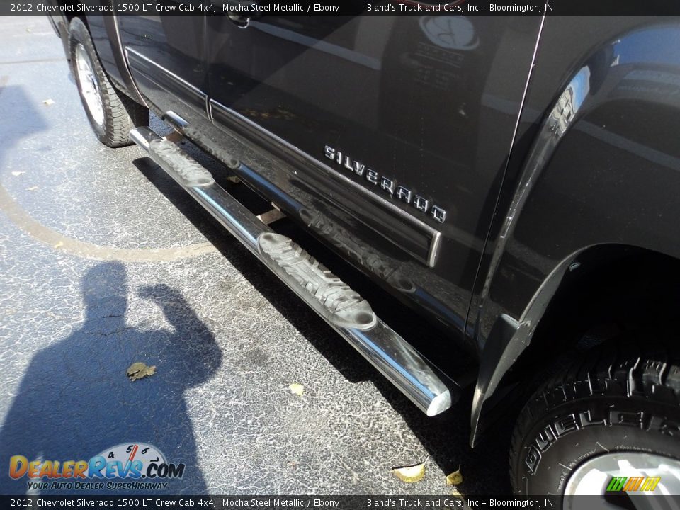 2012 Chevrolet Silverado 1500 LT Crew Cab 4x4 Mocha Steel Metallic / Ebony Photo #30