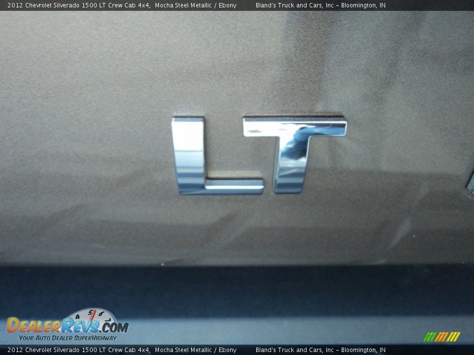 2012 Chevrolet Silverado 1500 LT Crew Cab 4x4 Mocha Steel Metallic / Ebony Photo #33