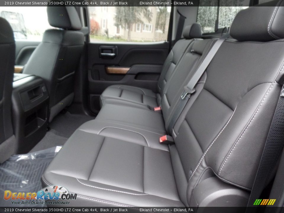 2019 Chevrolet Silverado 3500HD LTZ Crew Cab 4x4 Black / Jet Black Photo #22