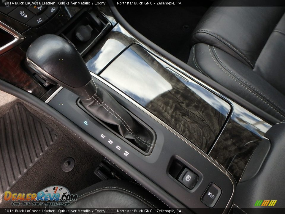 2014 Buick LaCrosse Leather Quicksilver Metallic / Ebony Photo #25