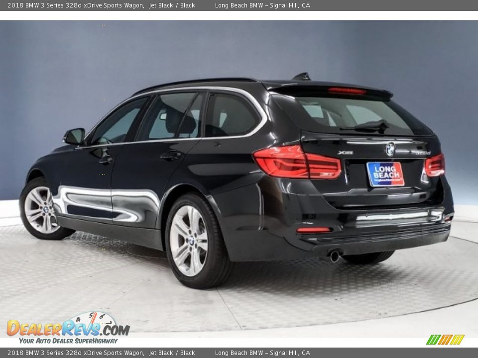 2018 BMW 3 Series 328d xDrive Sports Wagon Jet Black / Black Photo #10