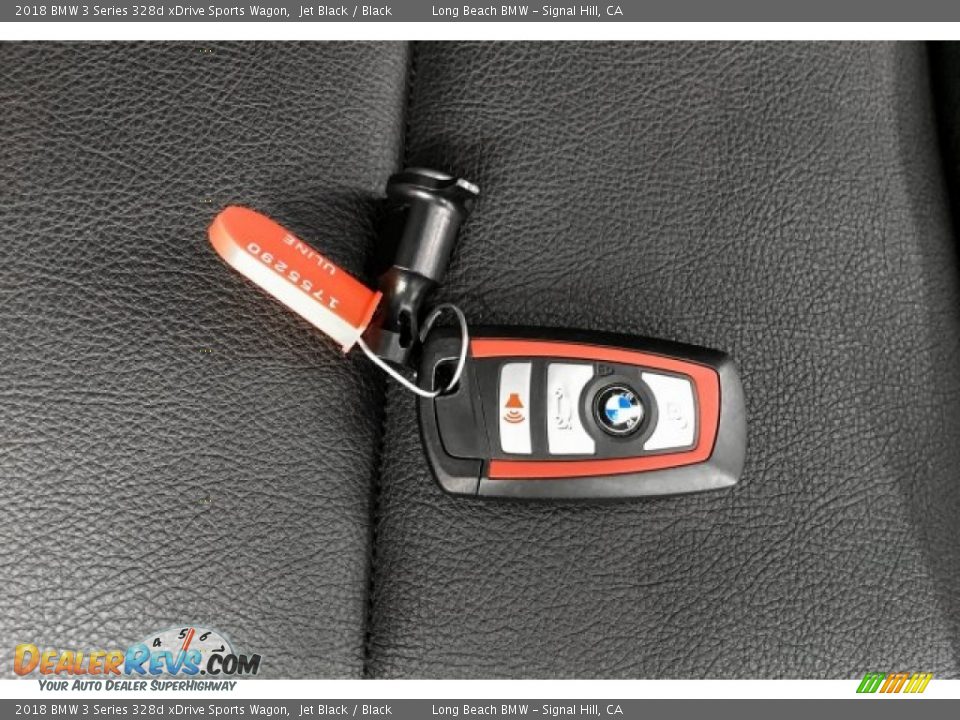 2018 BMW 3 Series 328d xDrive Sports Wagon Jet Black / Black Photo #11