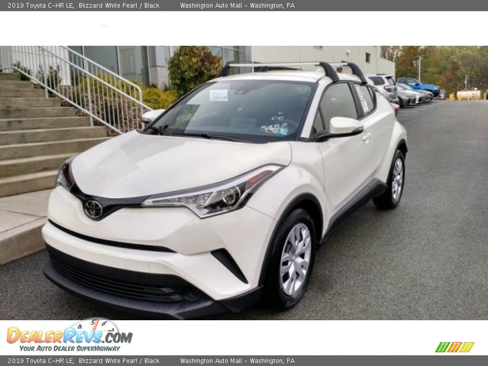 2019 Toyota C-HR LE Blizzard White Pearl / Black Photo #1