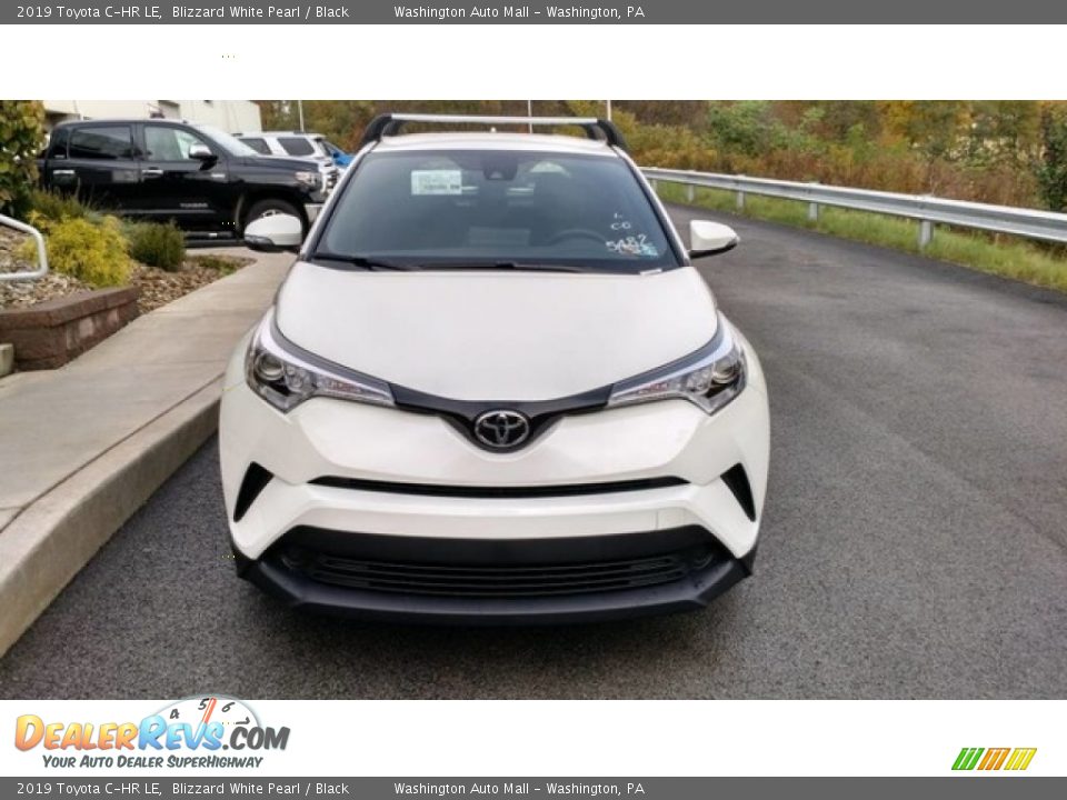 2019 Toyota C-HR LE Blizzard White Pearl / Black Photo #2