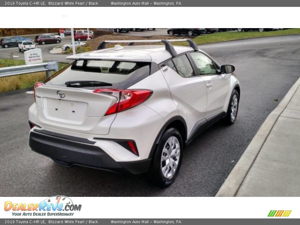 2019 Toyota C-HR LE Blizzard White Pearl / Black Photo #7