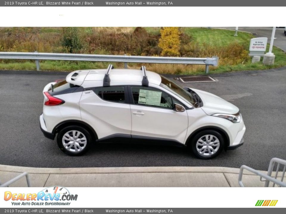 2019 Toyota C-HR LE Blizzard White Pearl / Black Photo #8