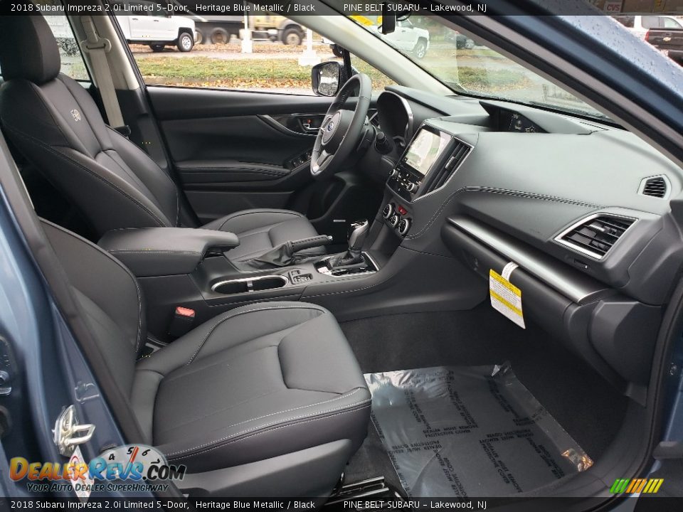 2018 Subaru Impreza 2.0i Limited 5-Door Heritage Blue Metallic / Black Photo #12