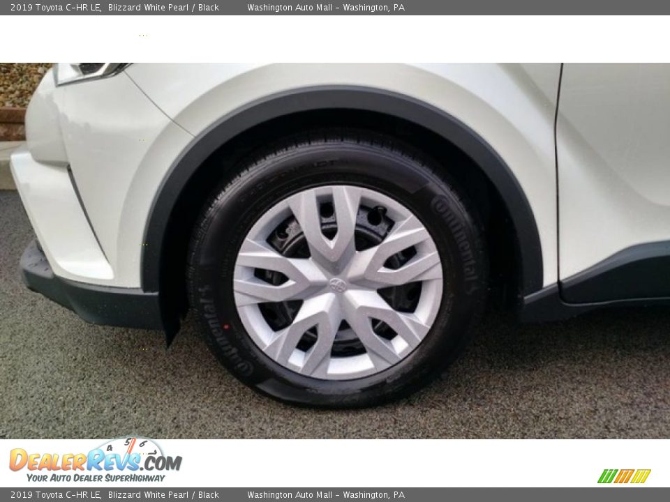 2019 Toyota C-HR LE Blizzard White Pearl / Black Photo #10