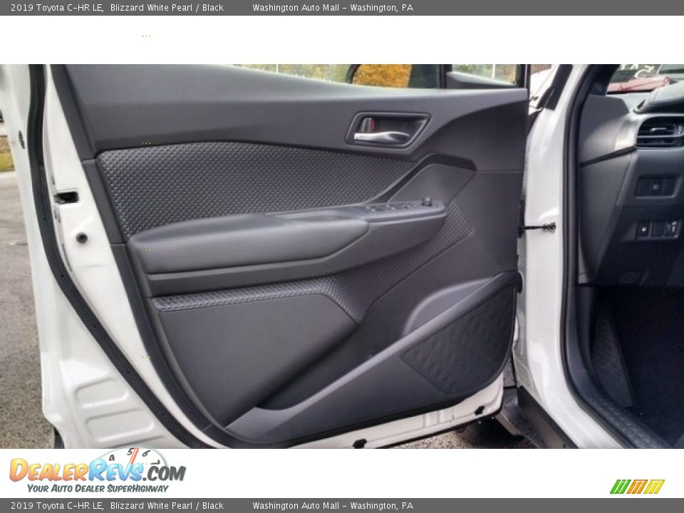 2019 Toyota C-HR LE Blizzard White Pearl / Black Photo #12