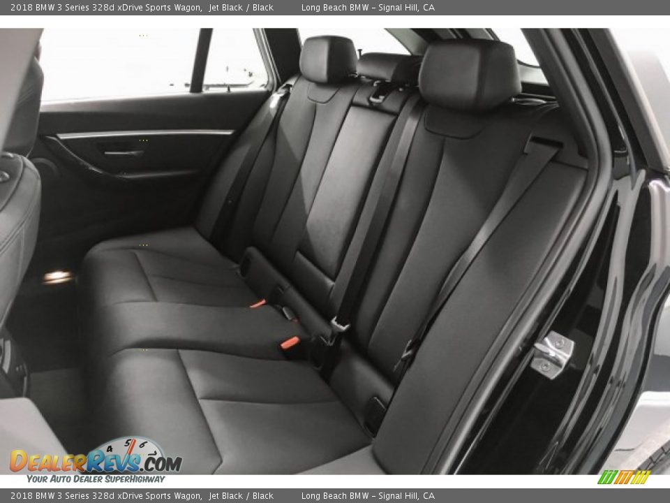 2018 BMW 3 Series 328d xDrive Sports Wagon Jet Black / Black Photo #26