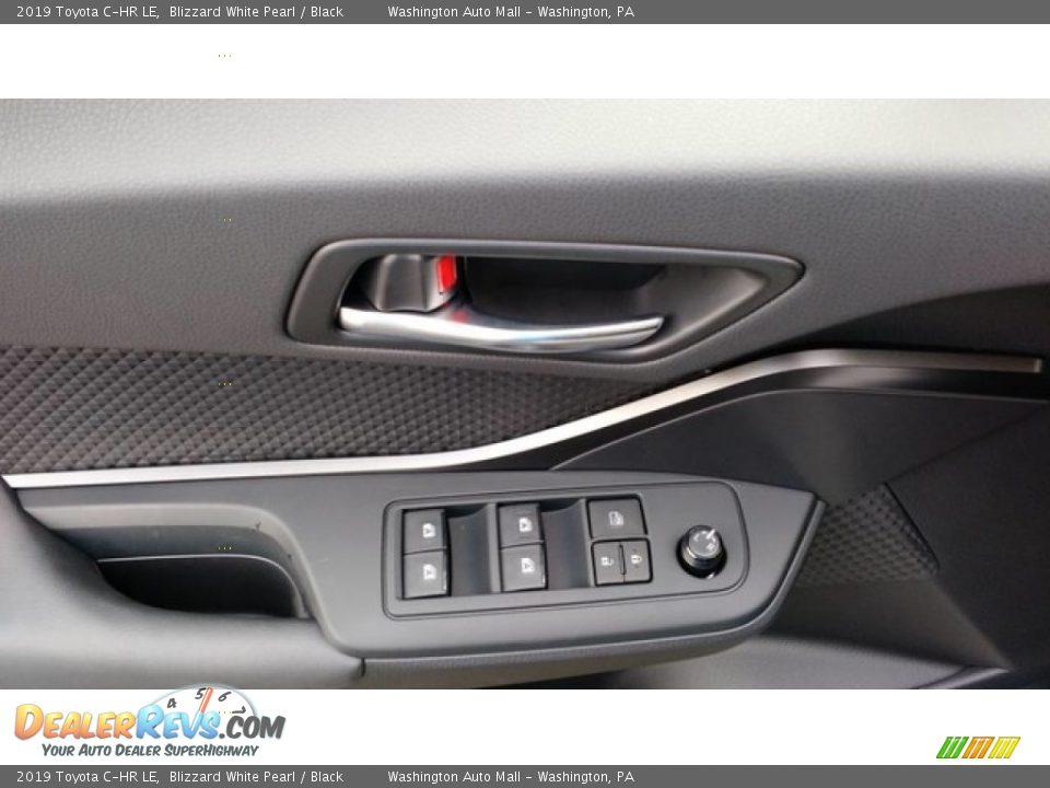 2019 Toyota C-HR LE Blizzard White Pearl / Black Photo #13